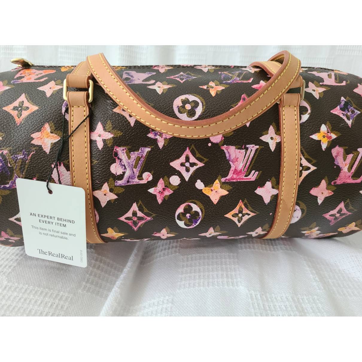 Papillon cloth handbag Louis Vuitton Multicolour in Cloth - 23316747