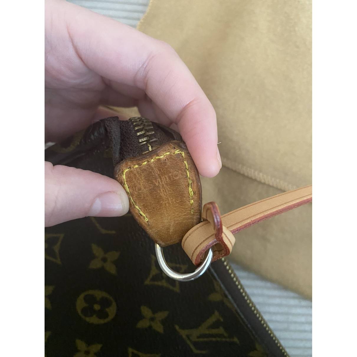 Pochette accessoire cloth mini bag Louis Vuitton Multicolour in Cloth -  26257529