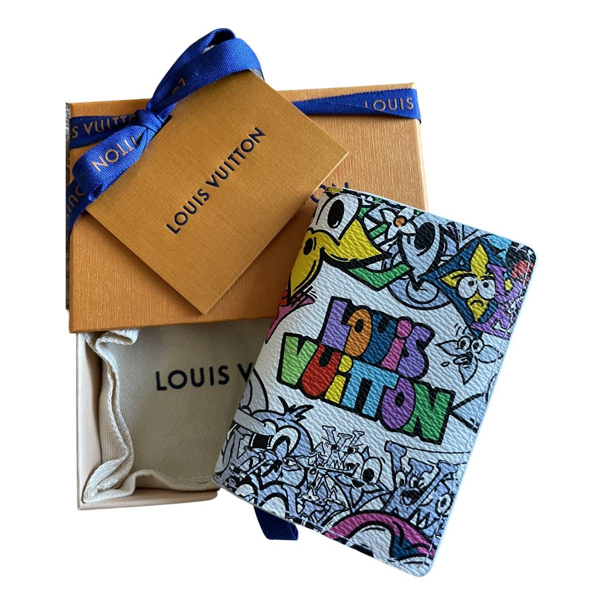 Pocket organizer cloth small bag Louis Vuitton Multicolour in Cloth -  31570673