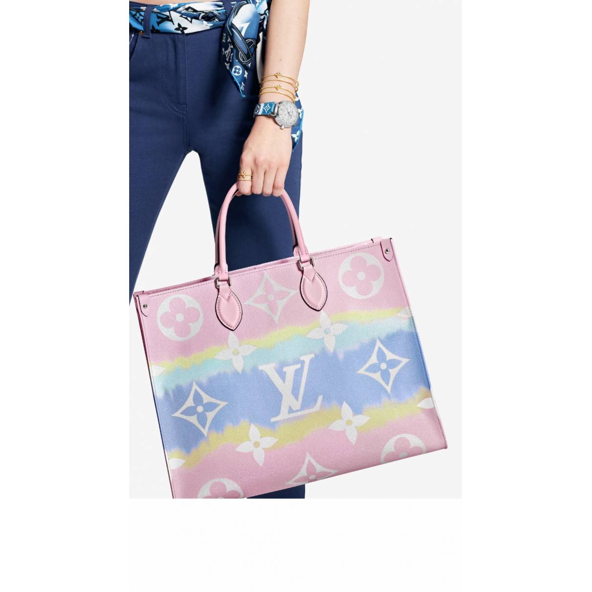 Wilshire cloth handbag Louis Vuitton Multicolour in Cloth - 25504542