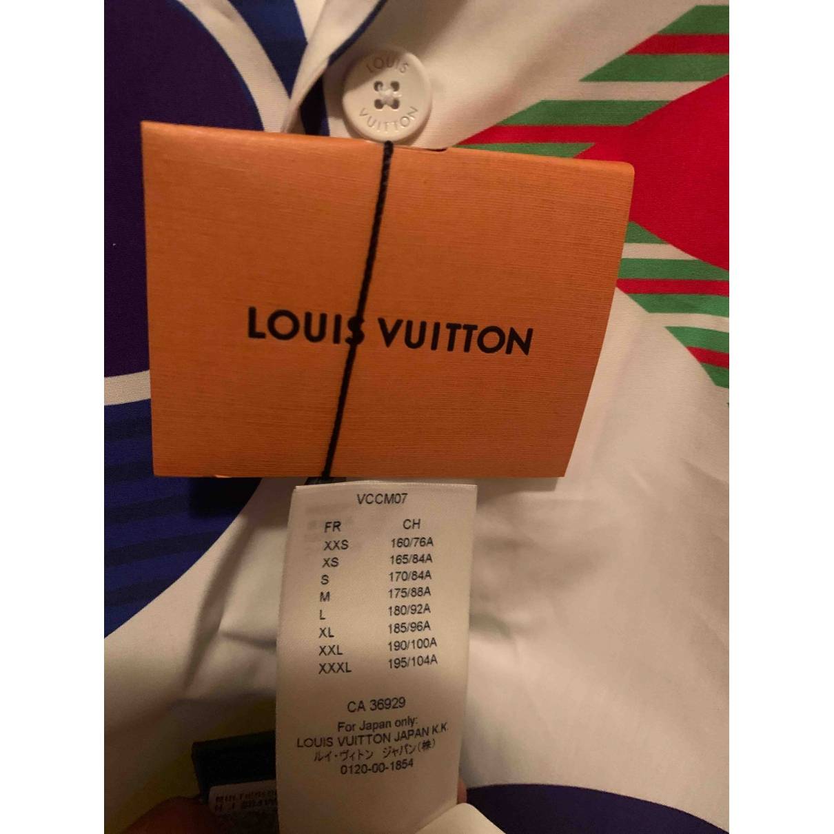 Louis Vuitton Louis Vuitton Hawaiian Monogram Multicolor Shirt