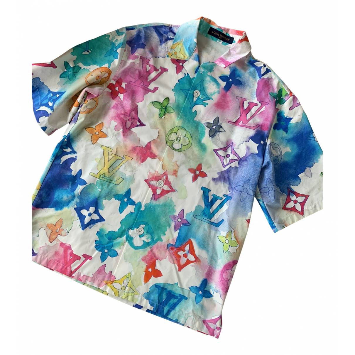 Polo shirt Louis Vuitton Multicolour size S International in Cotton -  14119883