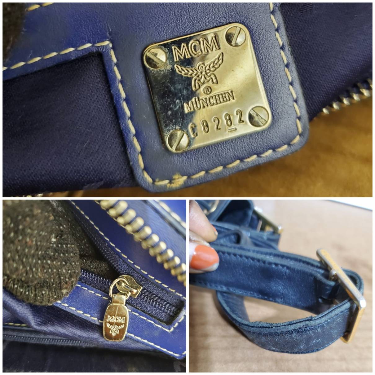 Boston leather handbag MCM Multicolour in Leather - 20666440