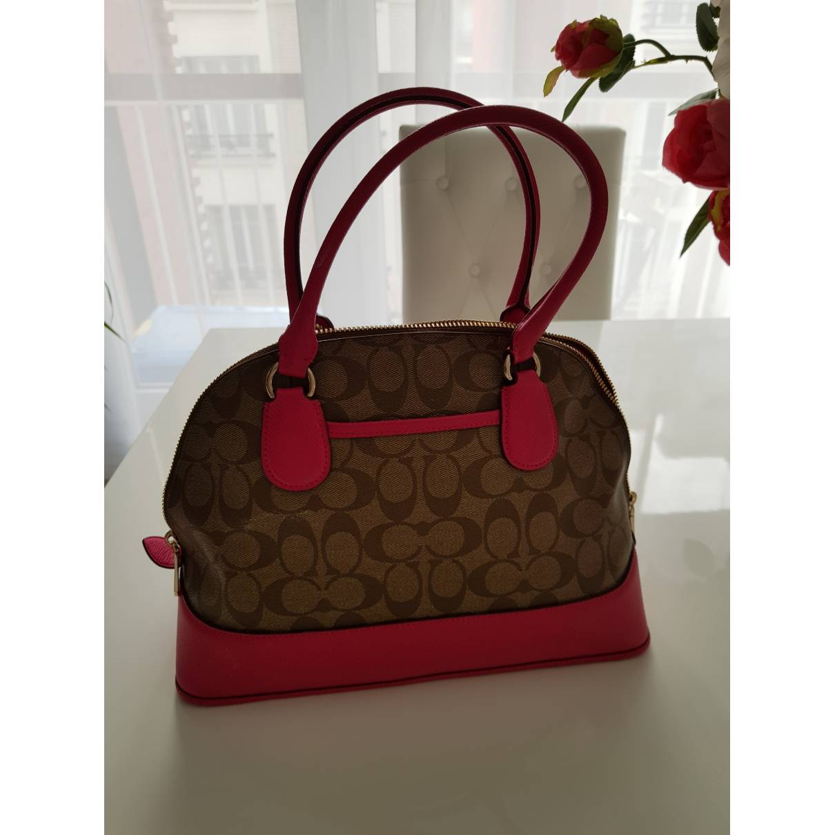 Coach - Authenticated CARTABLE Mini Sierra Handbag - Leather Multicolour for Women, Never Worn