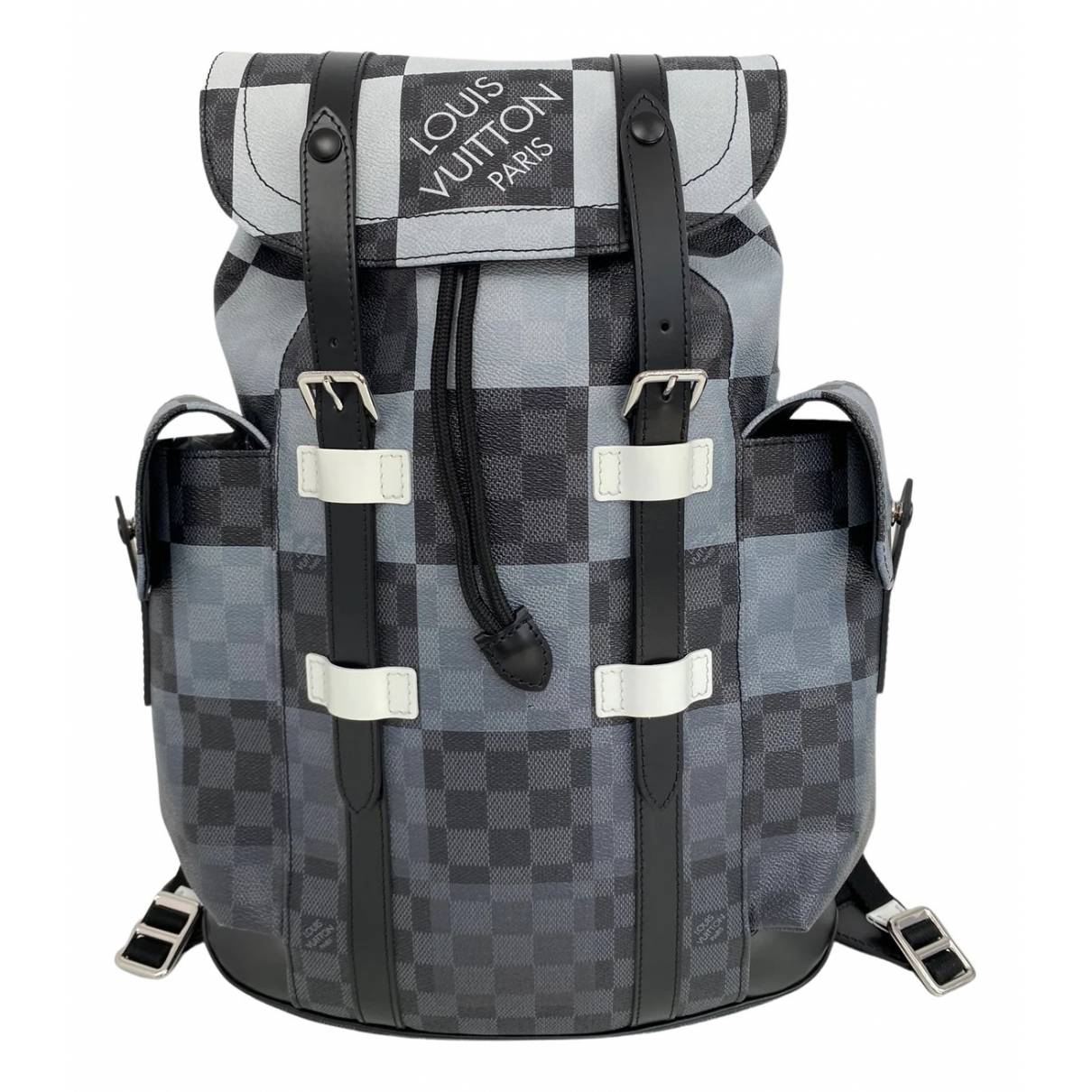 Christopher backpack leather bag Louis Vuitton Multicolour in Leather -  31557864