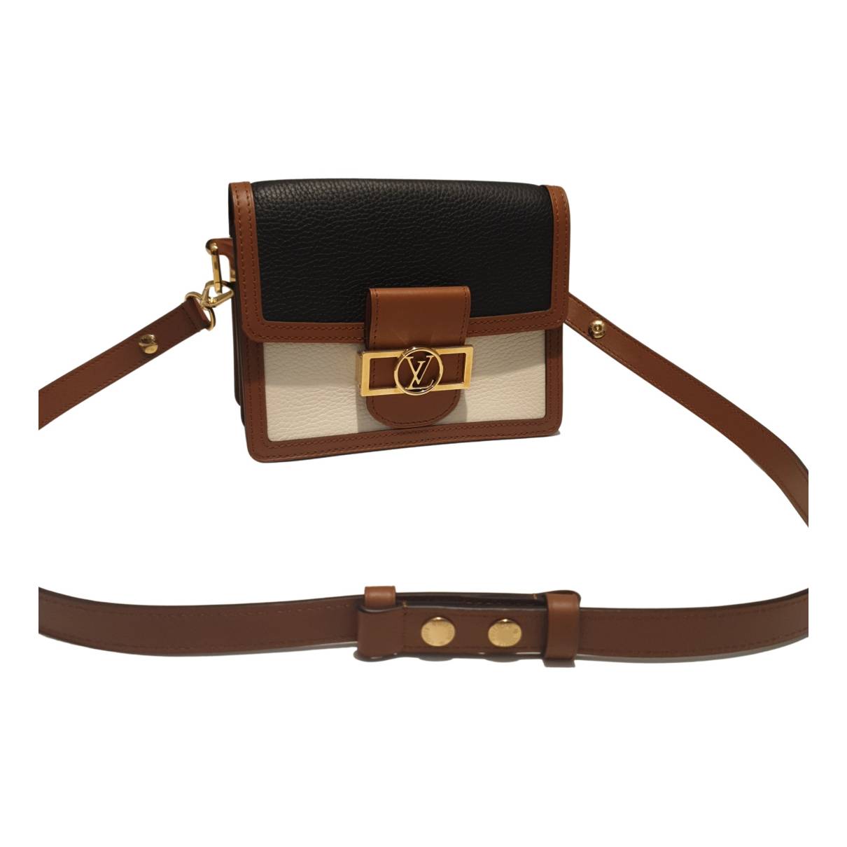 Dauphine mini leather handbag Louis Vuitton Multicolour in Leather -  30062537