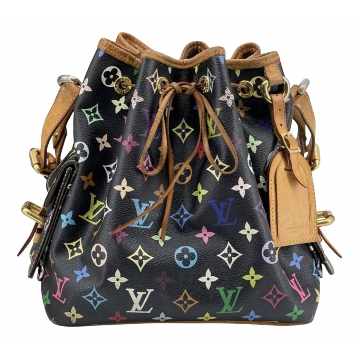 Strap and name tag Louis Vuitton Multicolour in Leather - 34310168