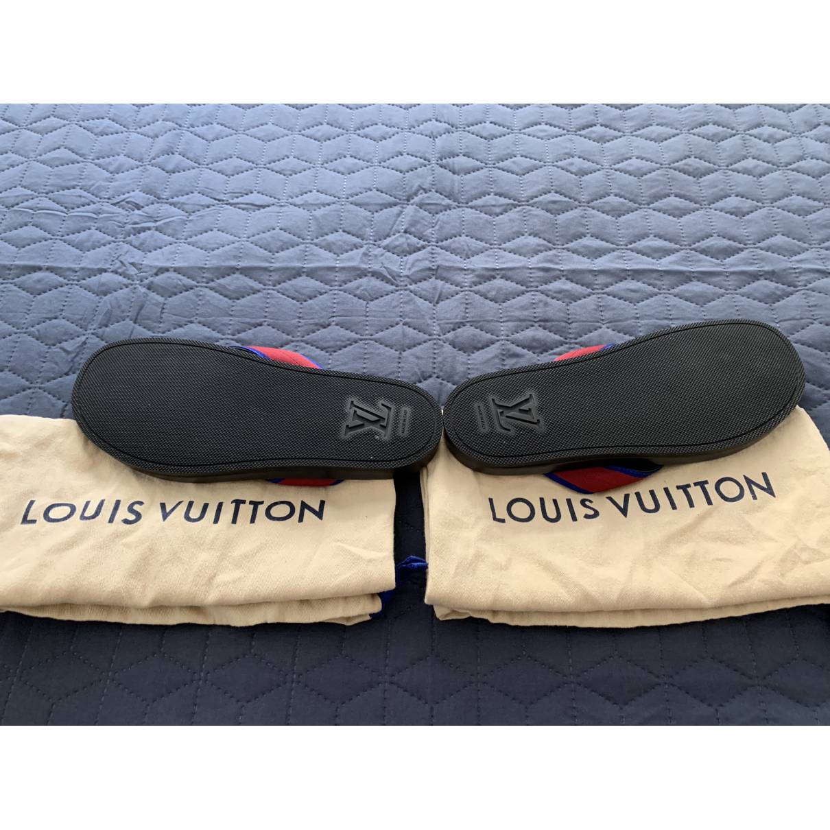 Leather sandals Louis Vuitton Multicolour size 42 EU in Leather