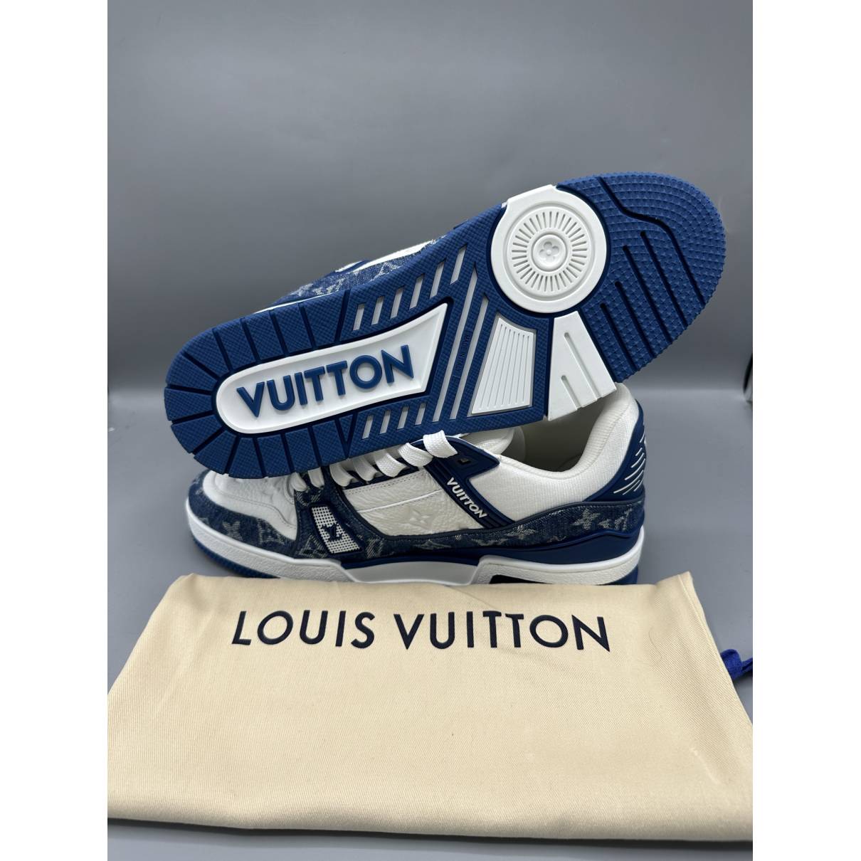 Louis Vuitton Trainer “Grey Multi Color”
