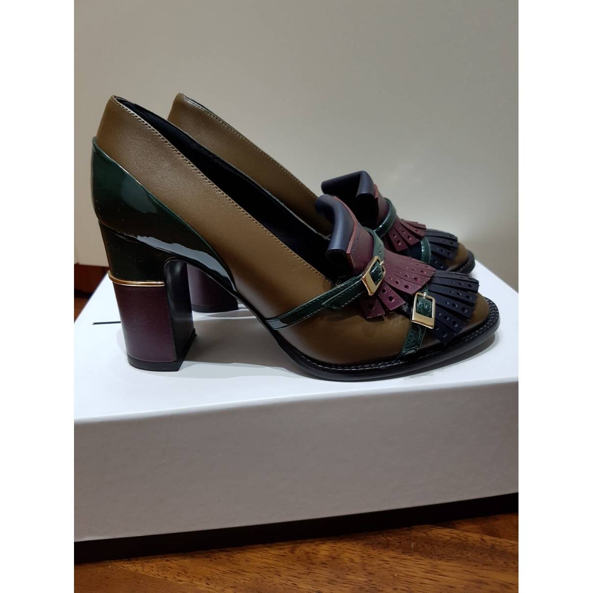 Pollini Leather heels for sale