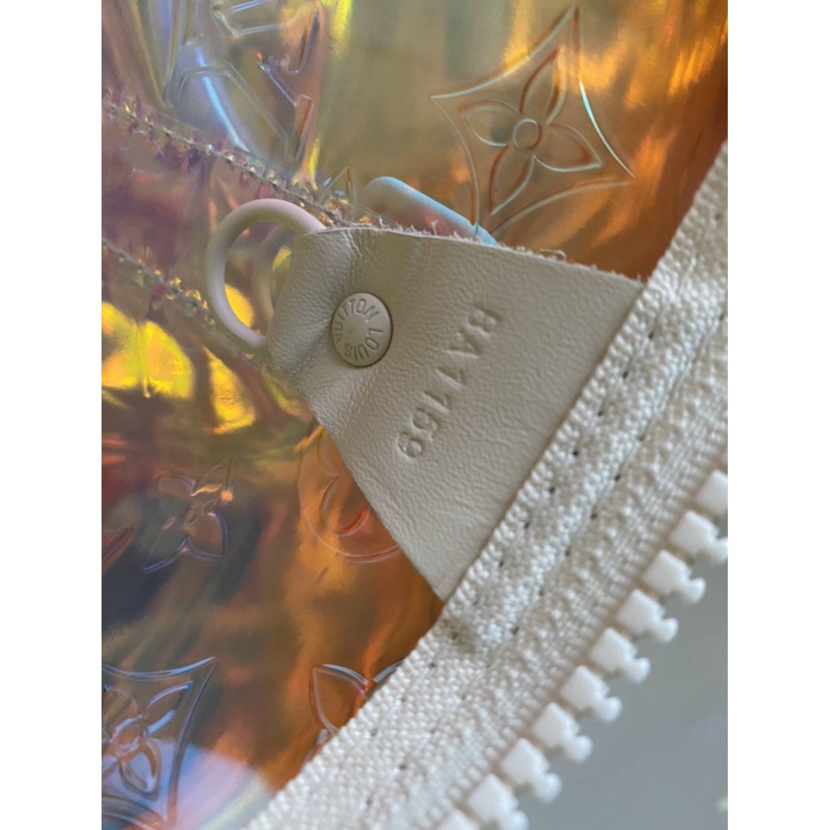 Keepall prism travel bag Louis Vuitton Multicolour in Plastic - 25699557