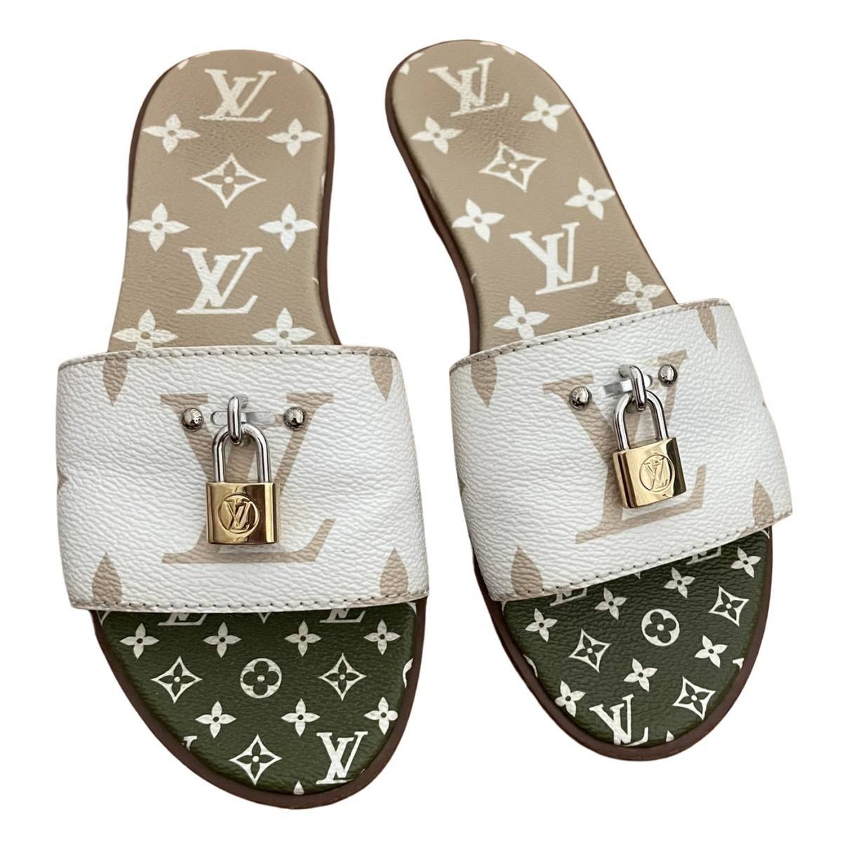 Louis Vuitton Mules With Lock