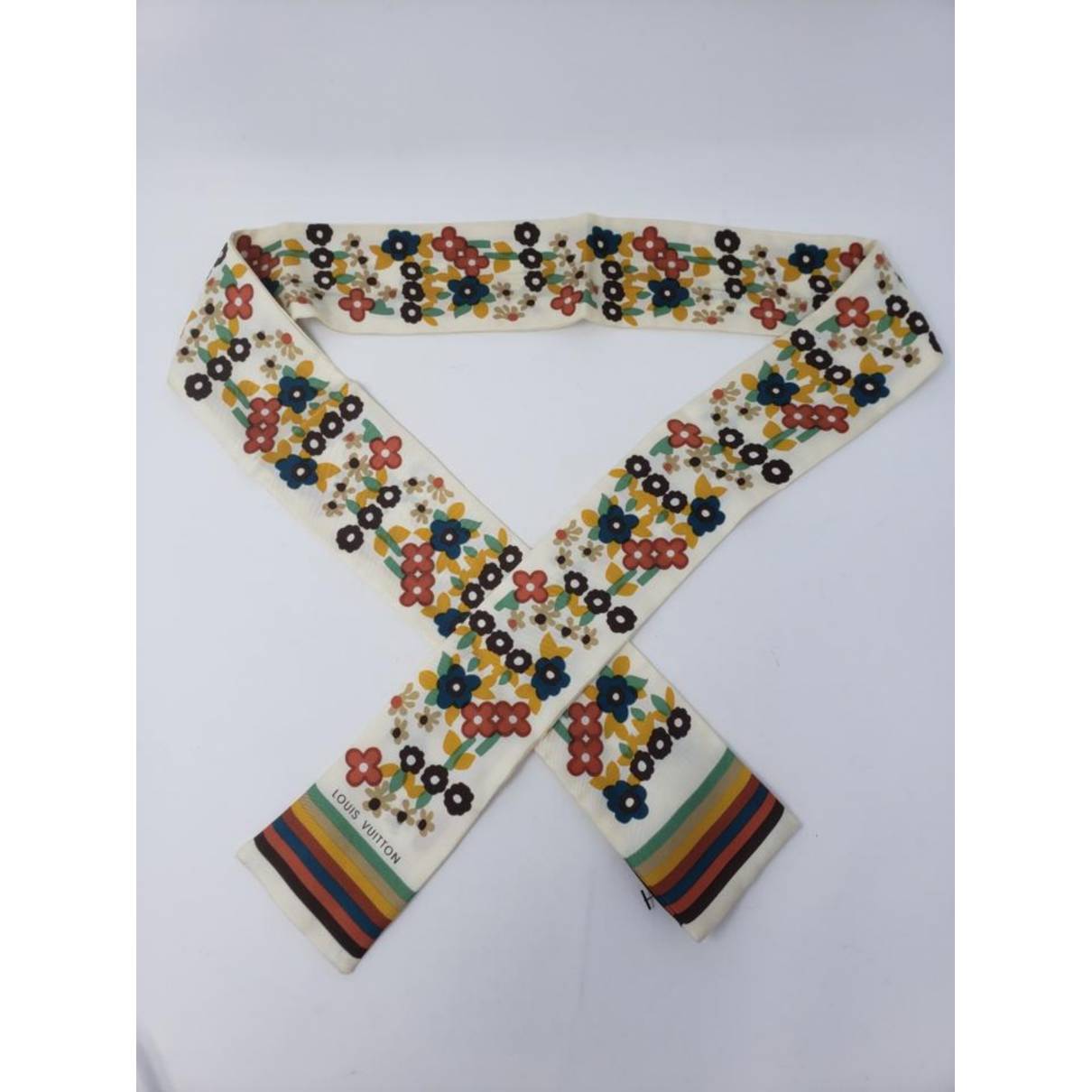 Silk neckerchief Louis Vuitton Multicolour in Silk - 31717873