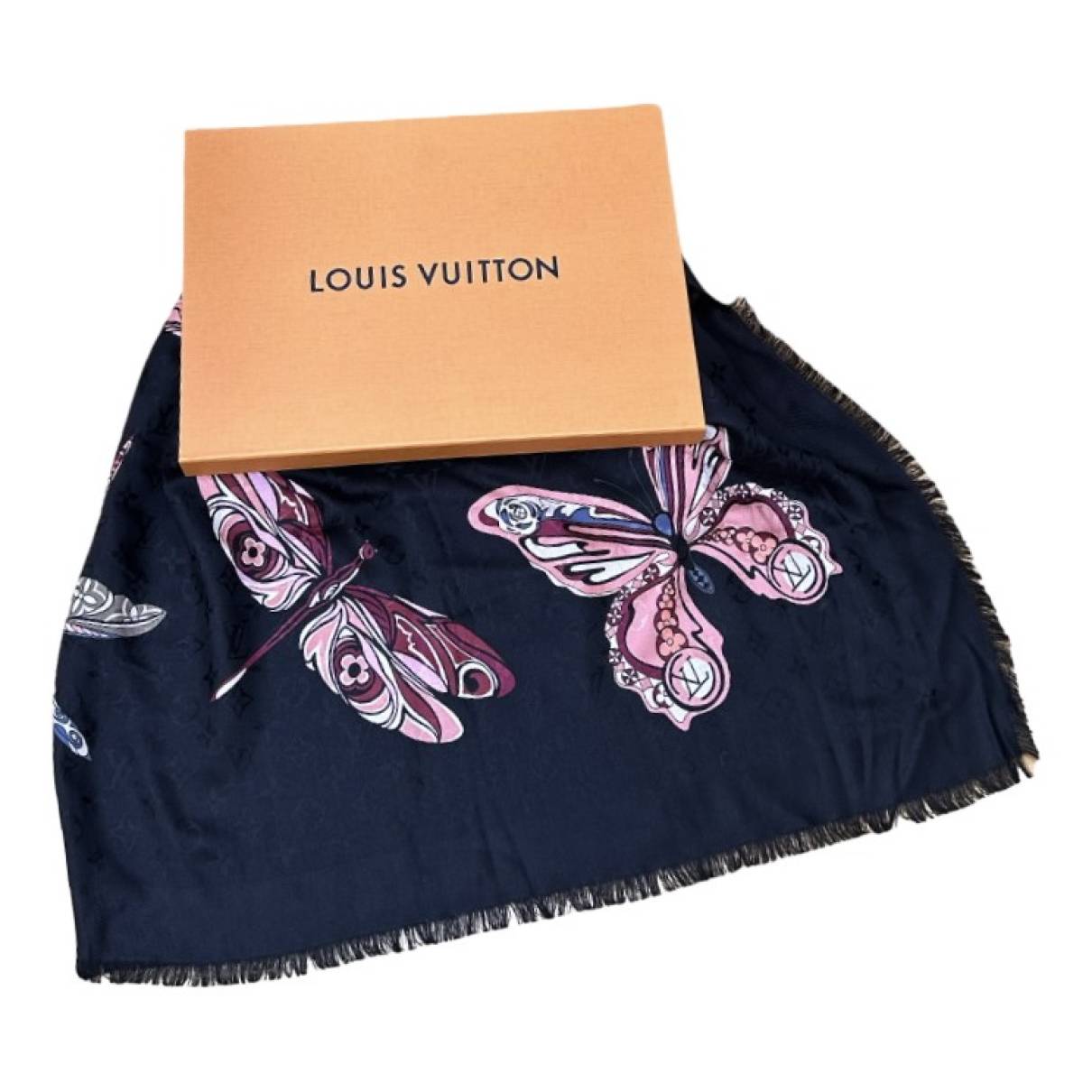 Coquette: Louis Vuitton Limited Edition Anniversary Chale Monogram Scarves