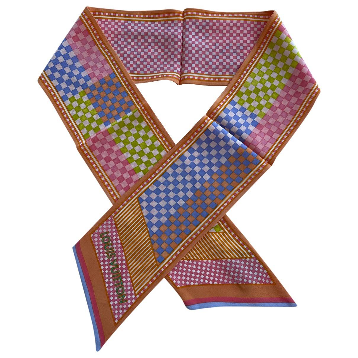 Silk scarf Louis Vuitton Multicolour in Silk - 24850350