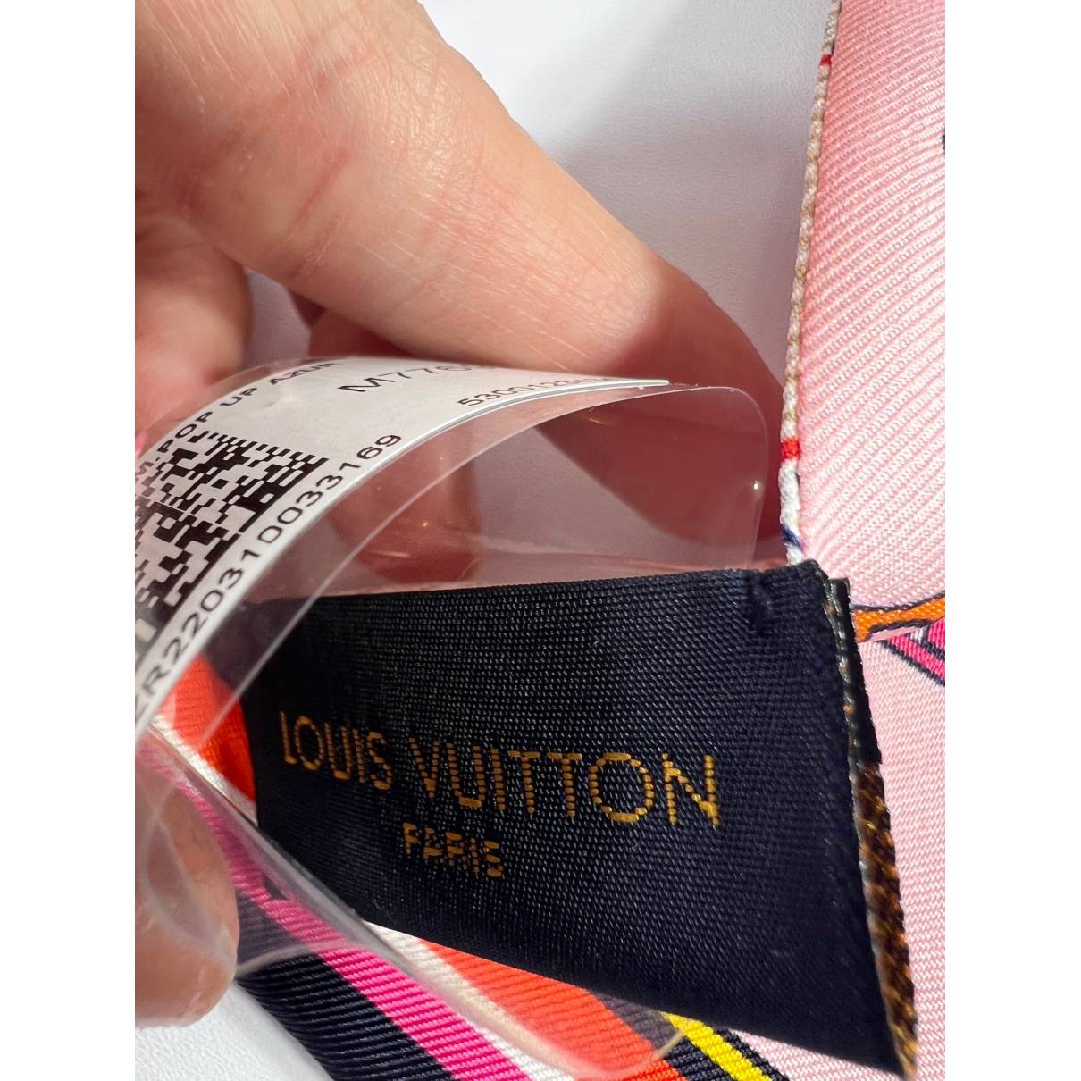 Louis Vuitton 2000s pre-owned monogram multicolour bandeau scarf