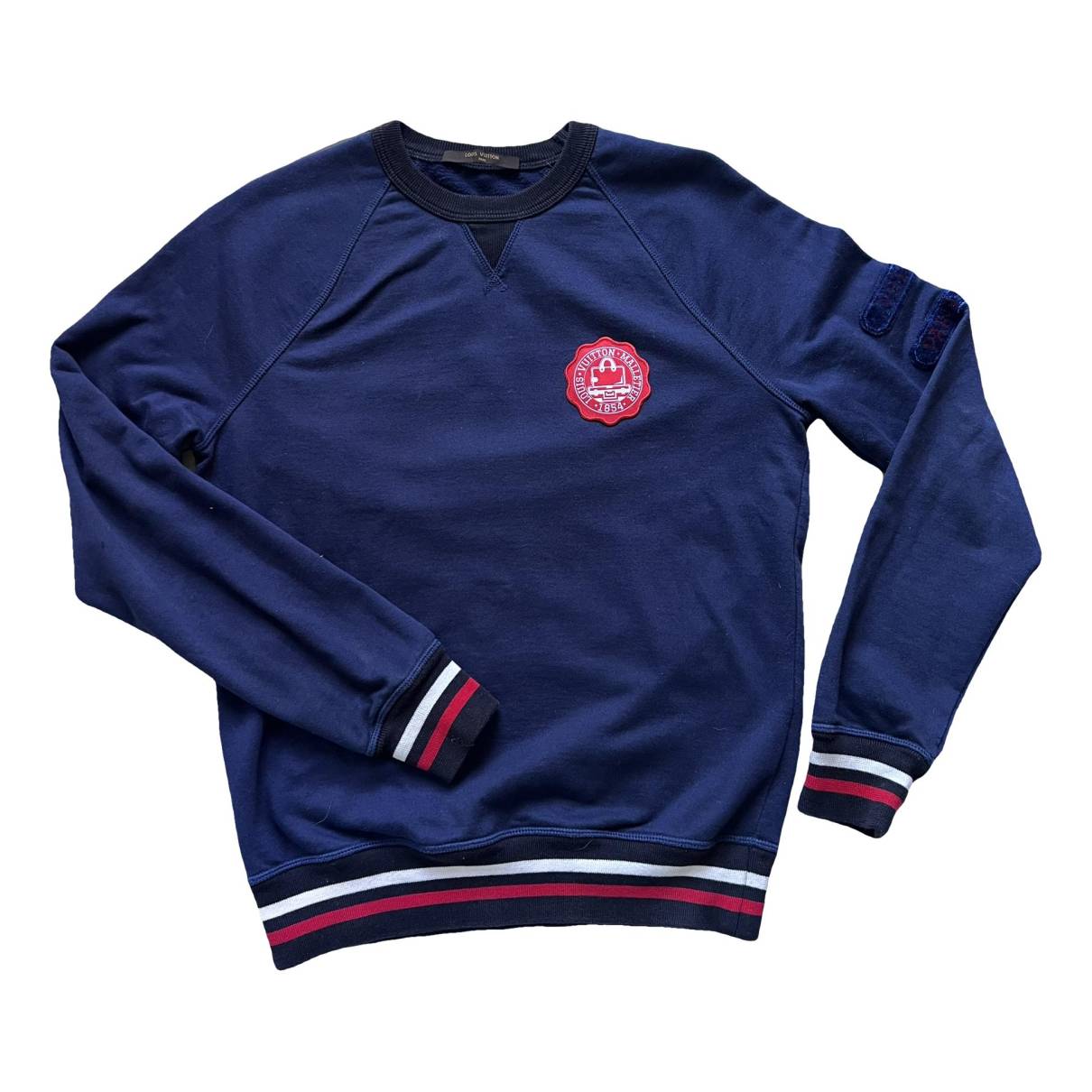 Sweatshirt Louis Vuitton Navy size S International in Cotton - 35663163