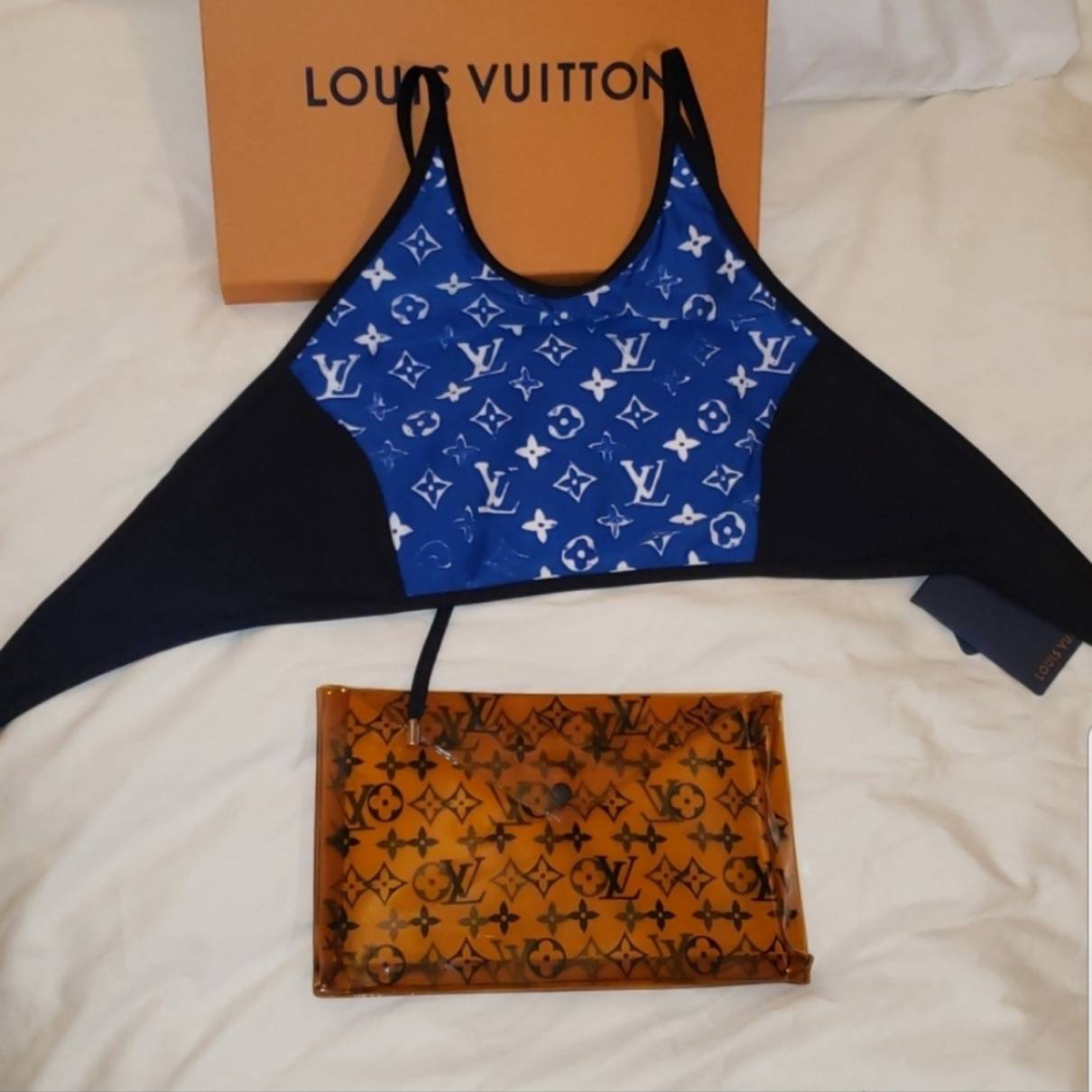 Swimwear Louis Vuitton Navy size L International in Cotton - 26167601