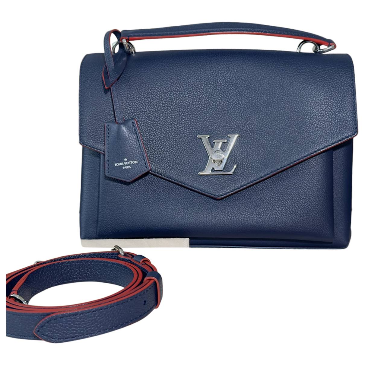 Louis Vuitton Mylockme Leather Handbag