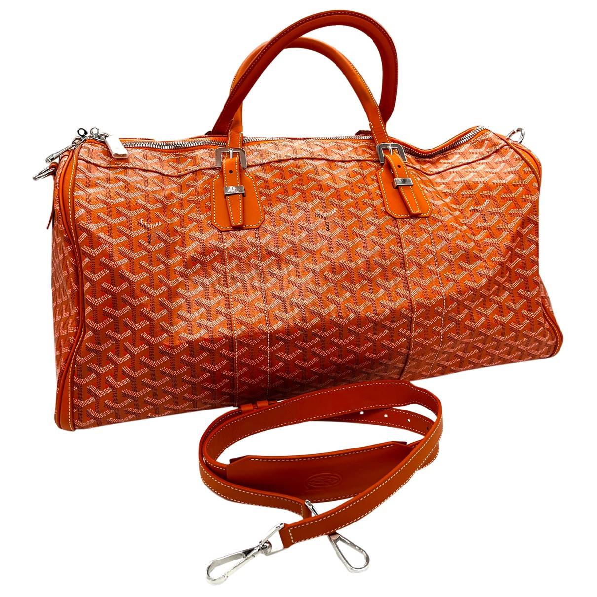 Cloth 48h bag Goyard Orange in Cloth - 21323067