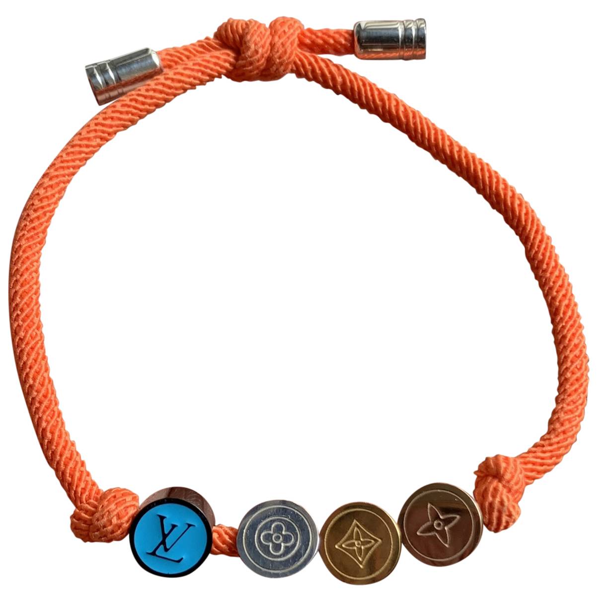 Cloth bracelet Louis Vuitton Orange in Cloth - 28985787