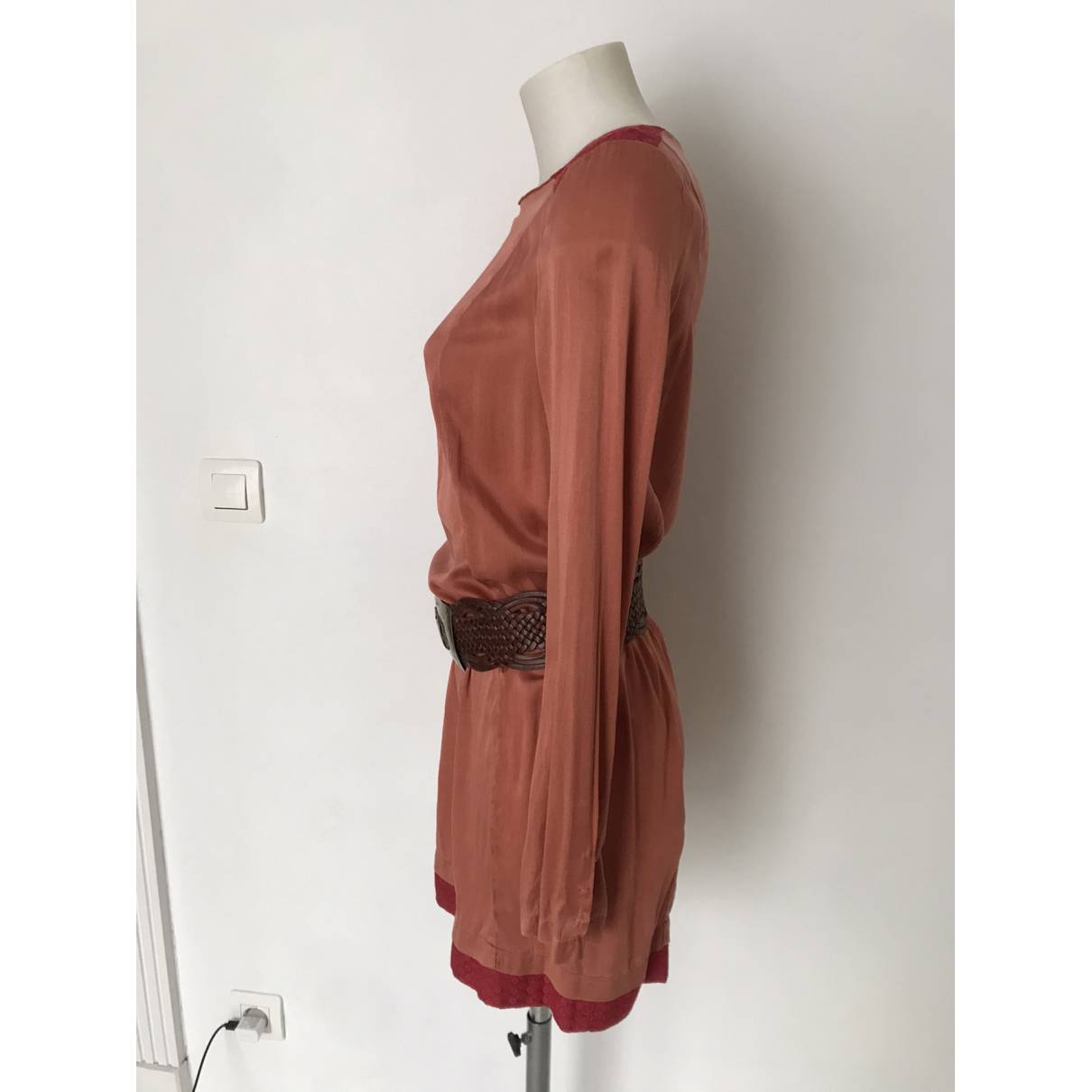 Silk mini dress NOLITA