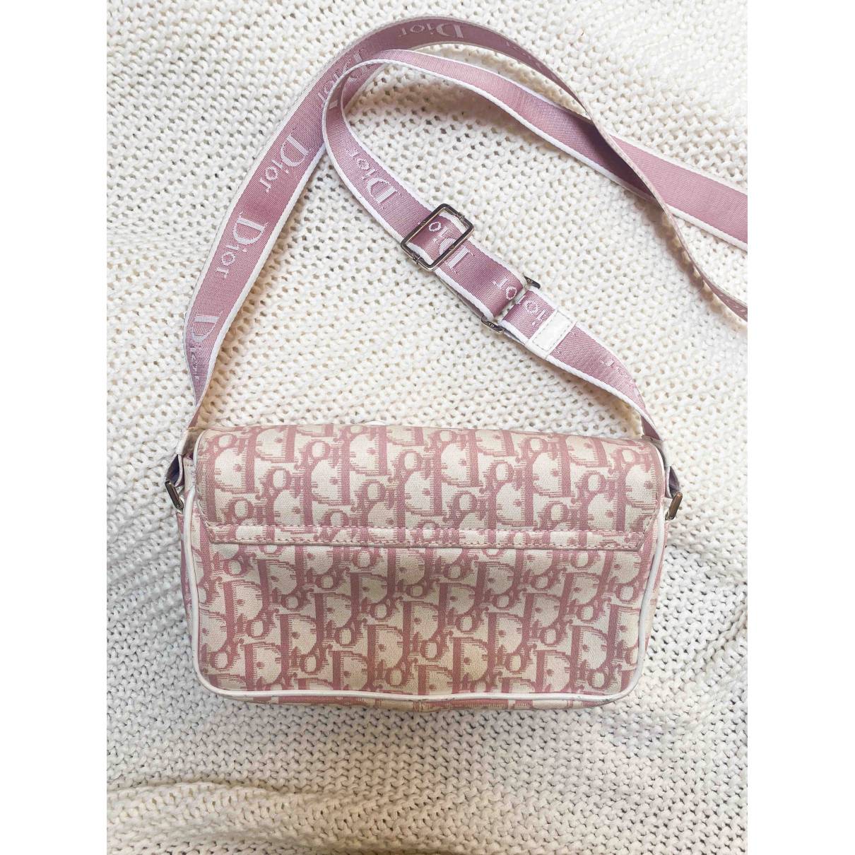 Cloth crossbody bag Dior Pink in Cloth - 20800459