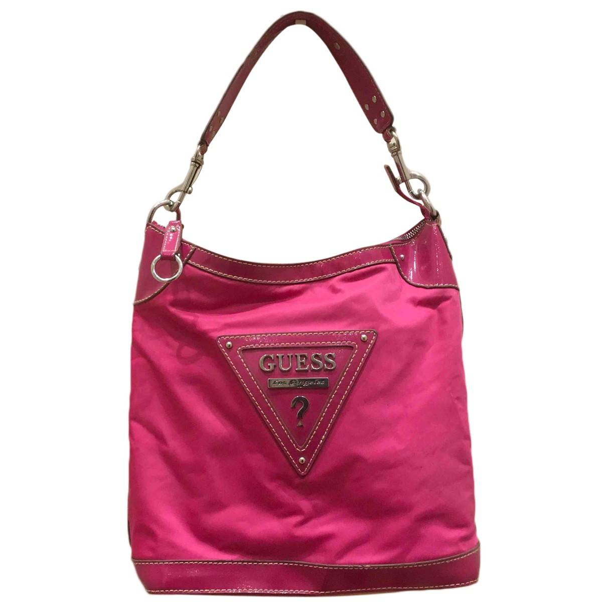 GUESS Pochette Pink One Size, Bright pink : : Fashion