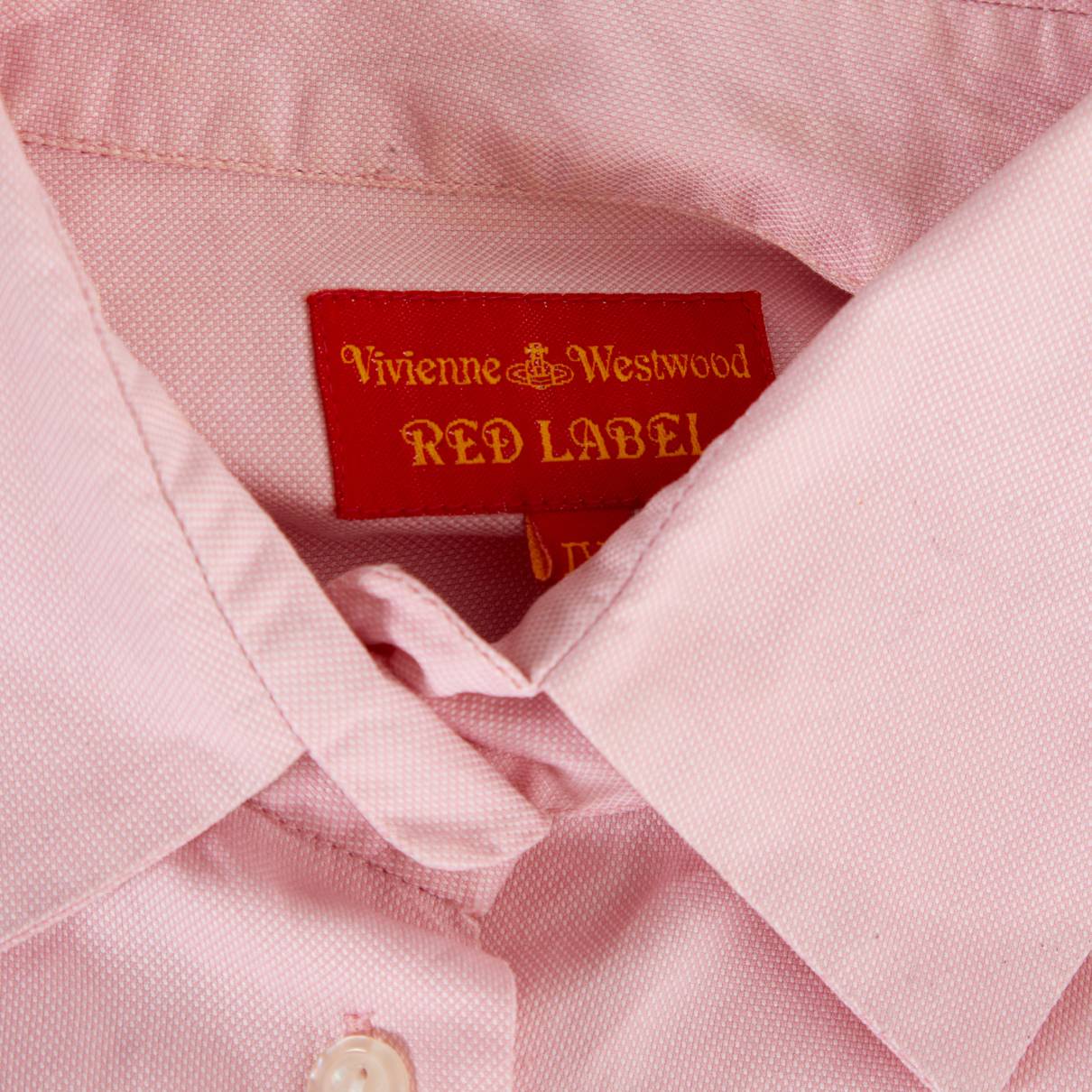 Shirt Vivienne Westwood Red Label Pink size 42 FR in Cotton - 33956961