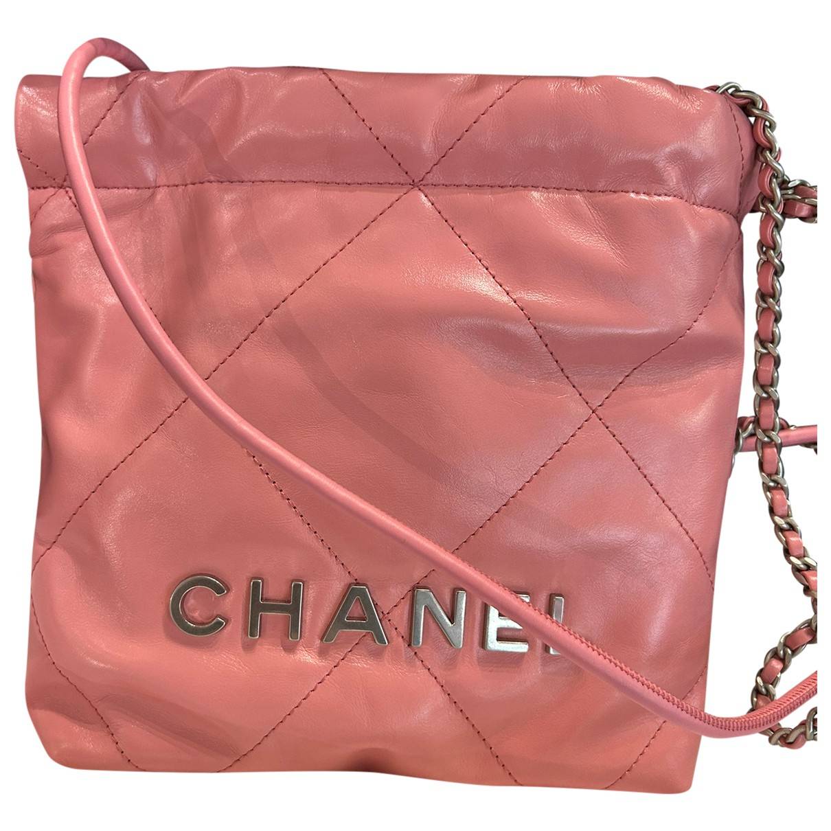 Chanel - Authenticated Chanel 22 Handbag - Leather Pink for Women, Never Worn