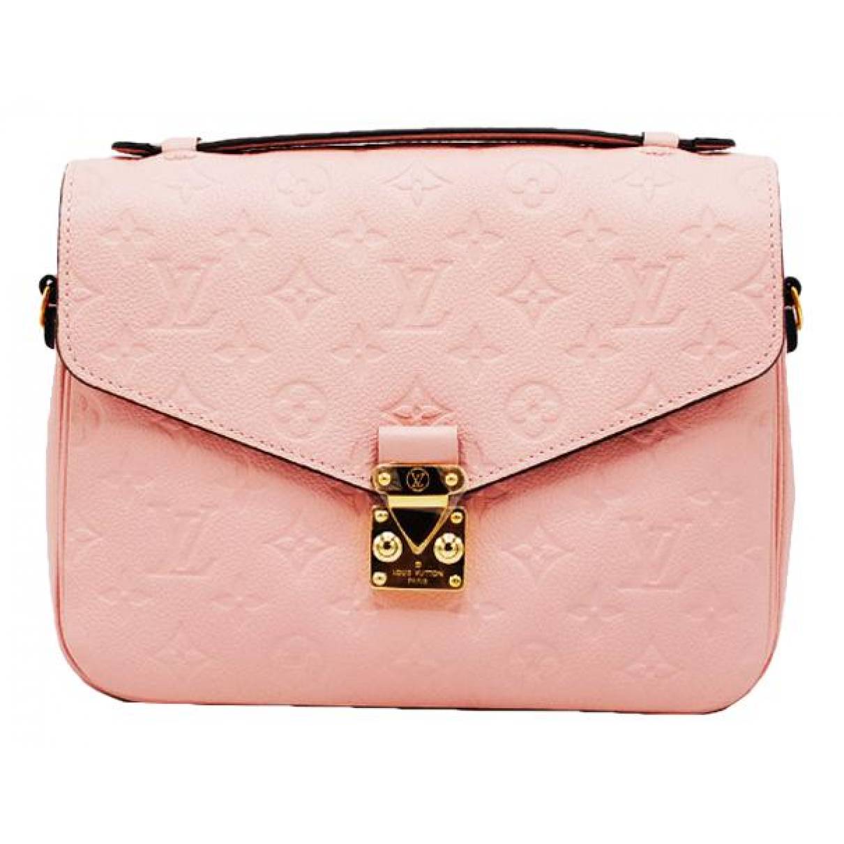 Metis leather mini bag Louis Vuitton Pink in Leather - 25722933