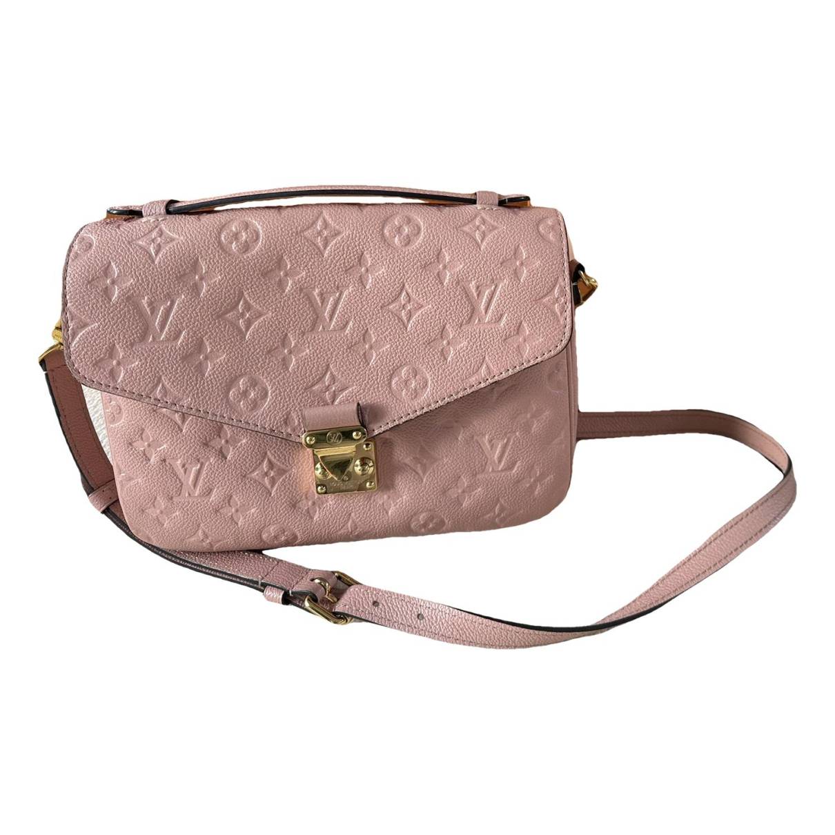 Metis leather crossbody bag Louis Vuitton Pink in Leather - 35529190