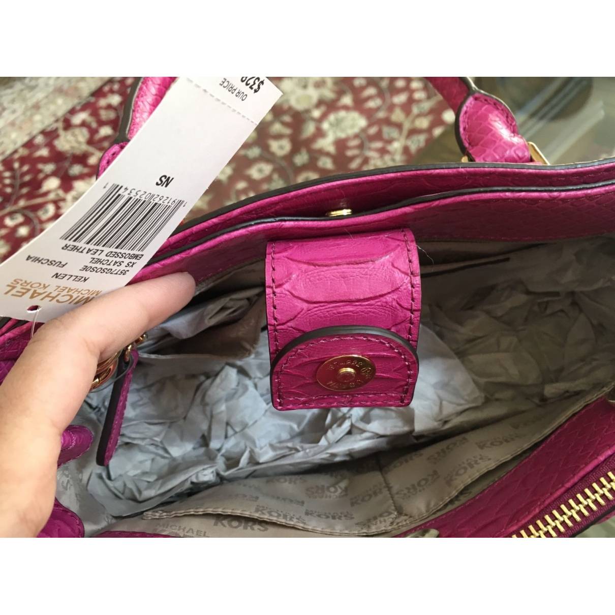 Michael Kors - Authenticated Handbag - Leather Black Plain for Women, Never Worn