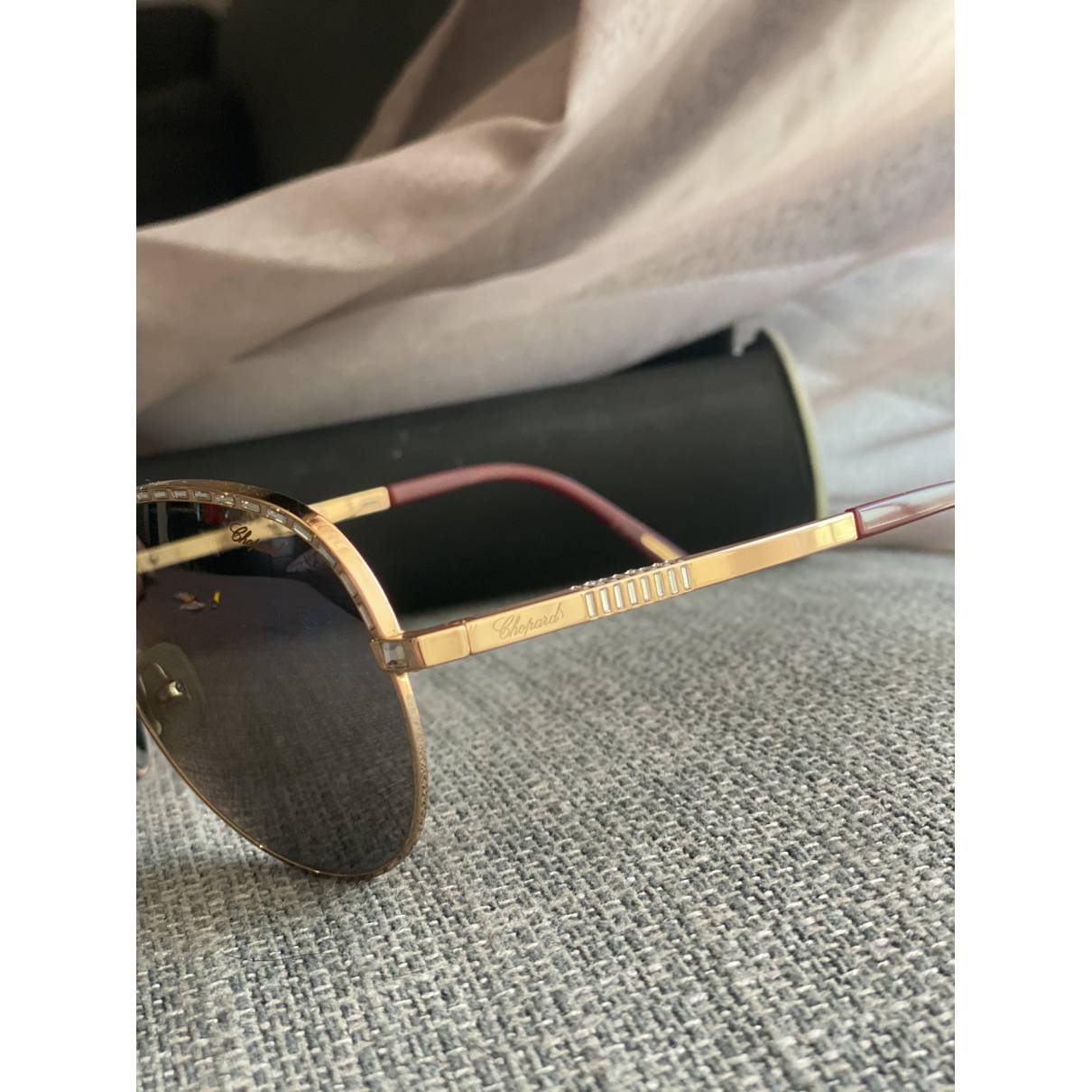 Louis Vuitton Attitude Gold Sunglasses