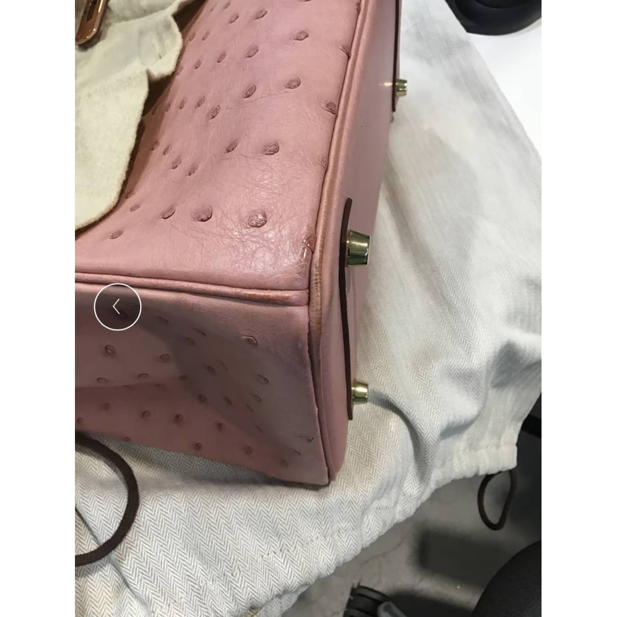 Hermès, a pink ostrich 'Birkin 30' handbag, 2019. - Bukowskis