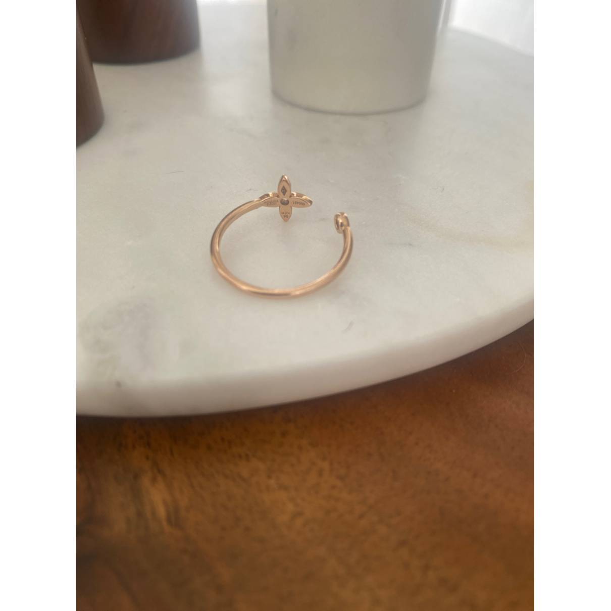 Idylle Blossom Ring, Pink Gold And Diamonds - Luxury Pink