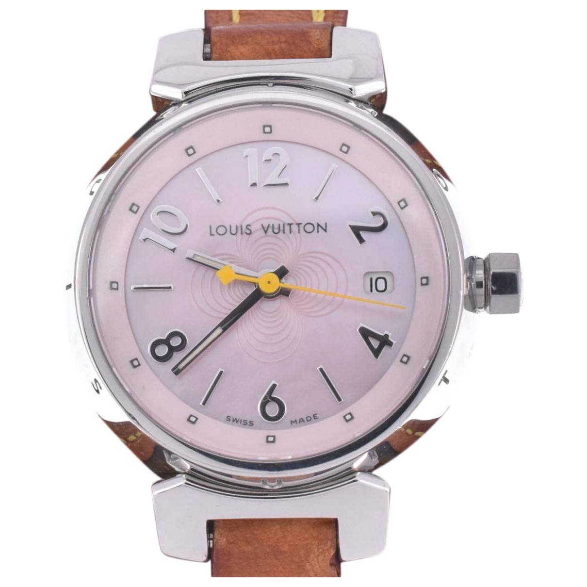 Louis Vuitton - Louis Vuitton Brown Tambour Ladies Watch