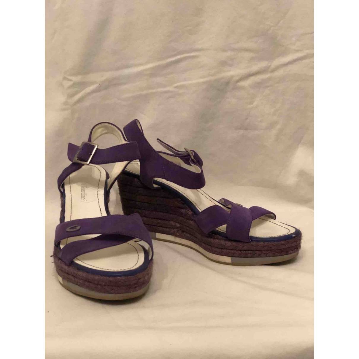 Alberto Guardiani Leather sandals for sale