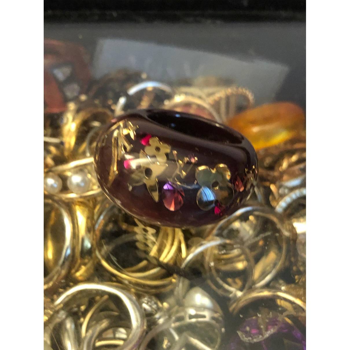 Louis Vuitton Authenticated Inclusion Ring