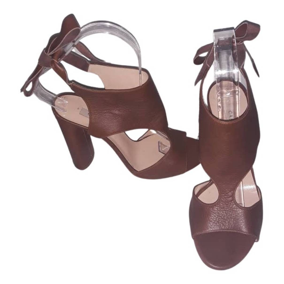 Patent leather sandal Casadei