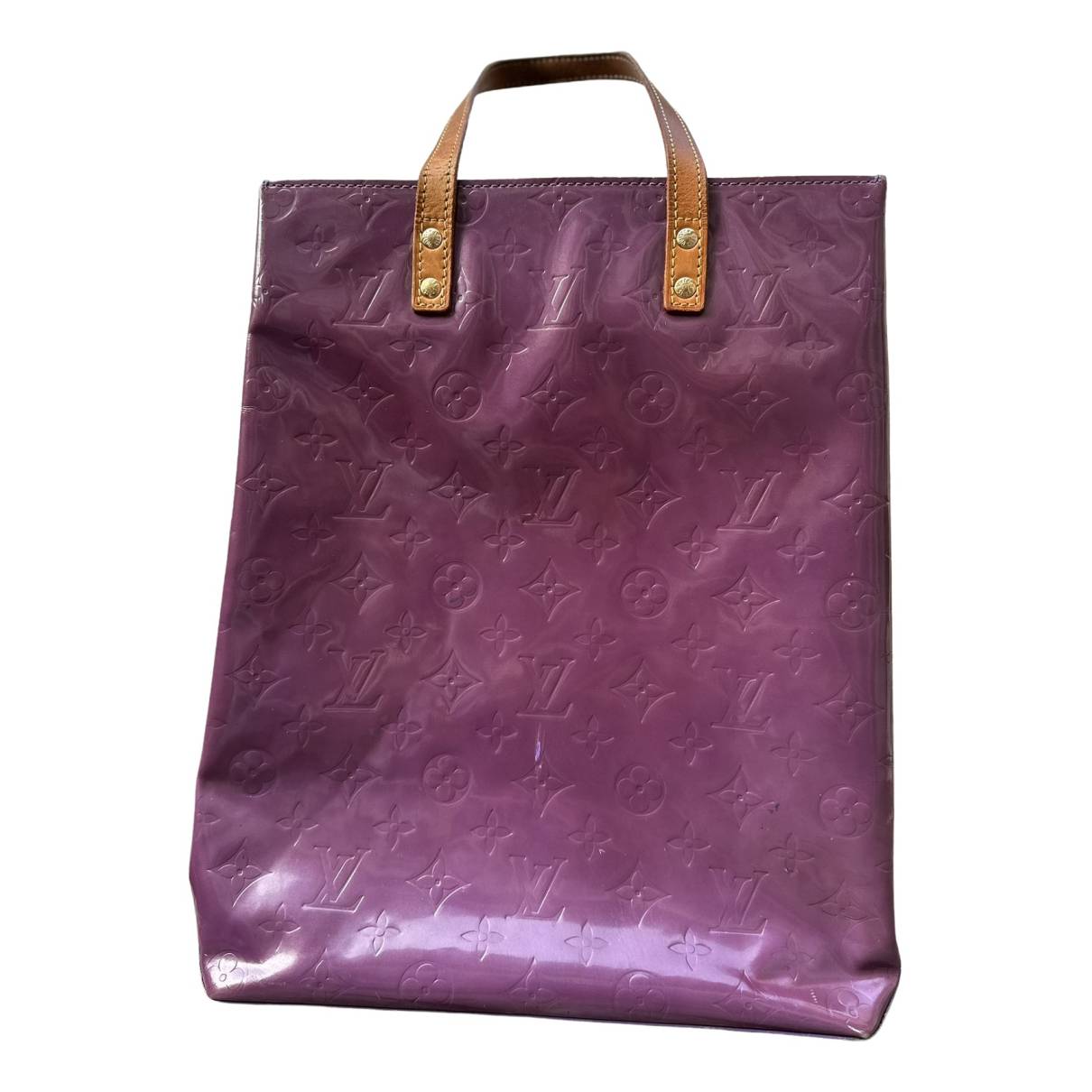 Reade patent leather tote Louis Vuitton Purple in Patent leather - 31559329