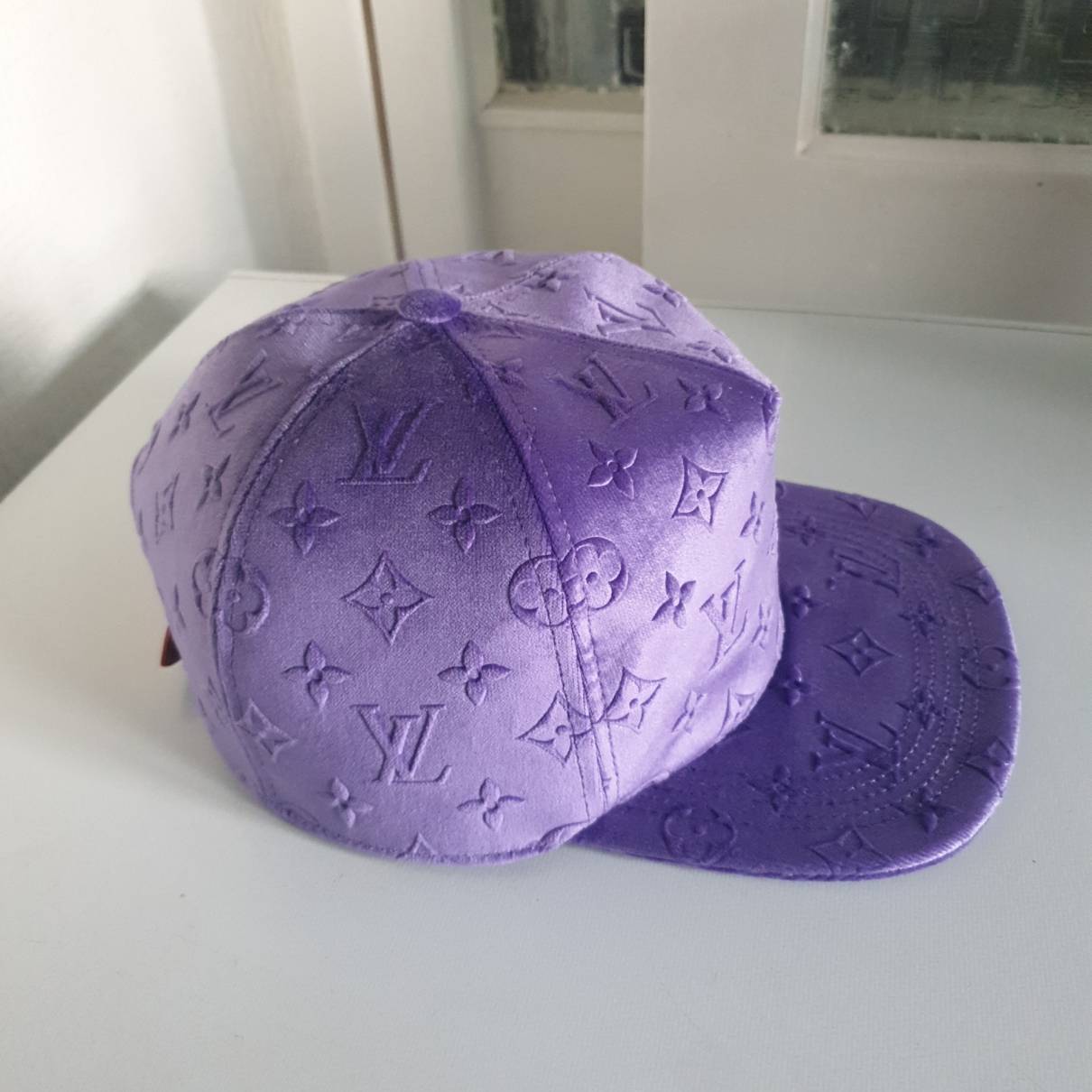 Louis Vuitton - Authenticated Hat - Polyester Purple for Men, Never Worn