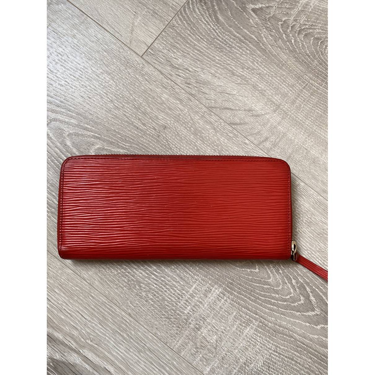 vuitton clemence wallet epi leather