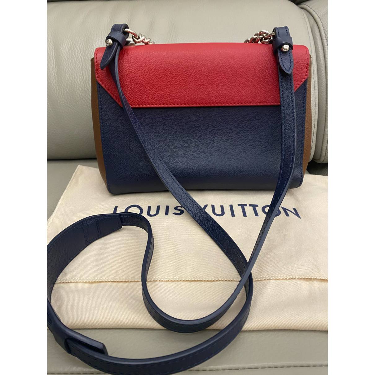 Louis Vuitton, Bags, Authentic Louis Vuitton Lockme Cabas Bag