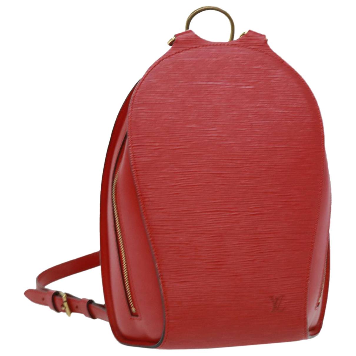 LOUIS VUITTON Epi Mabillon Backpack Castillan Red | FASHIONPHILE