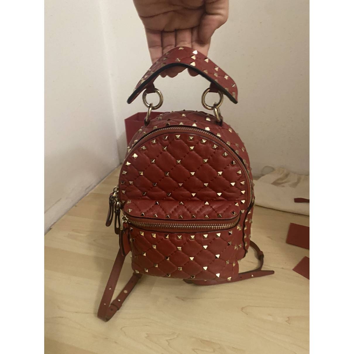valentino mini backpack