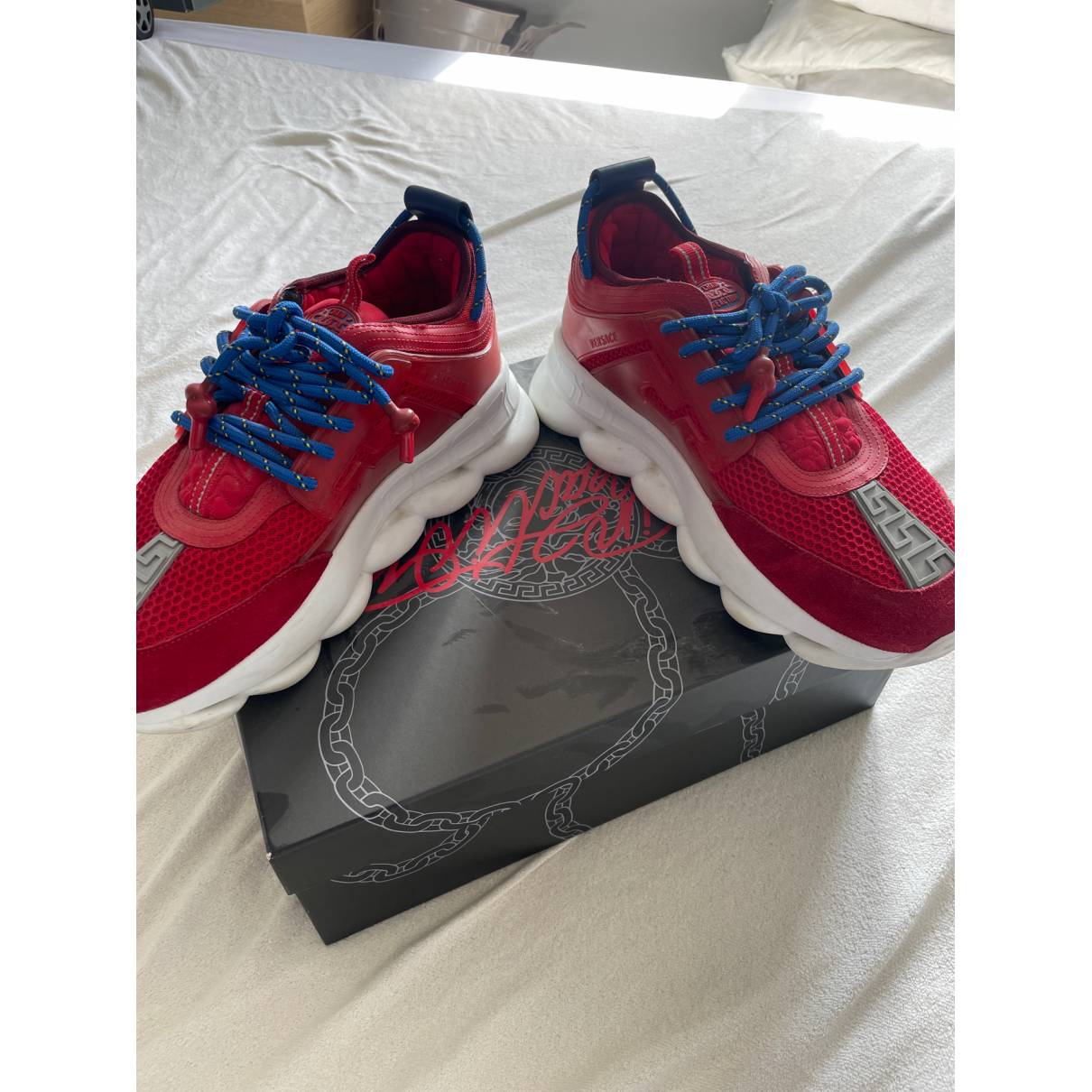 versace chain reaction red