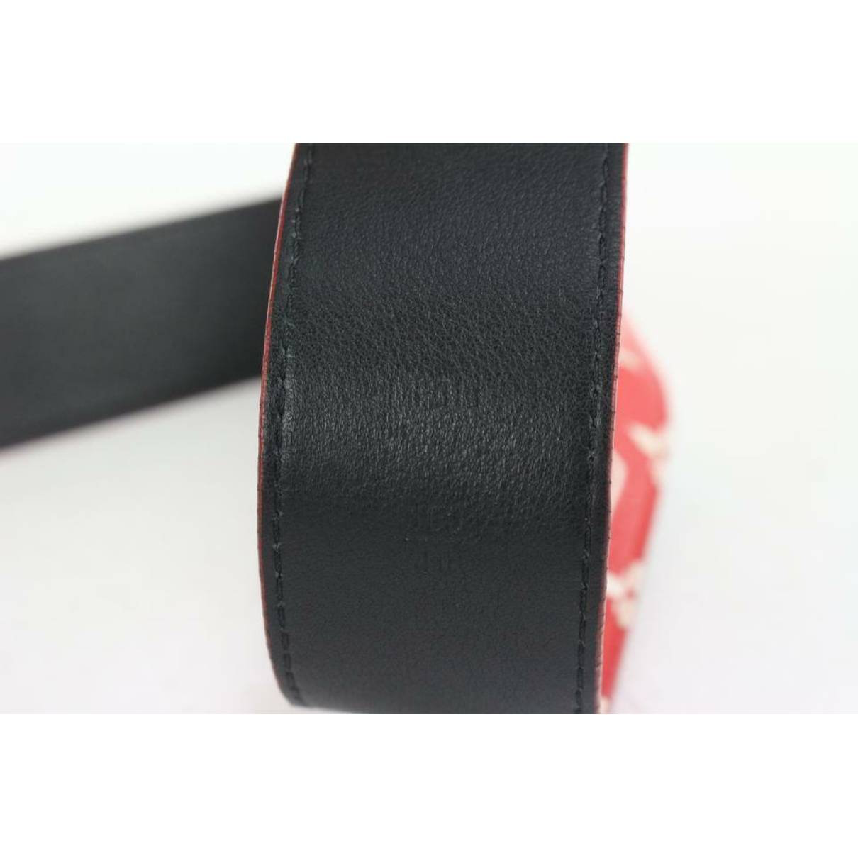 Louis Vuitton x Supreme - Authenticated Belt - Red for Women, Very Good Condition