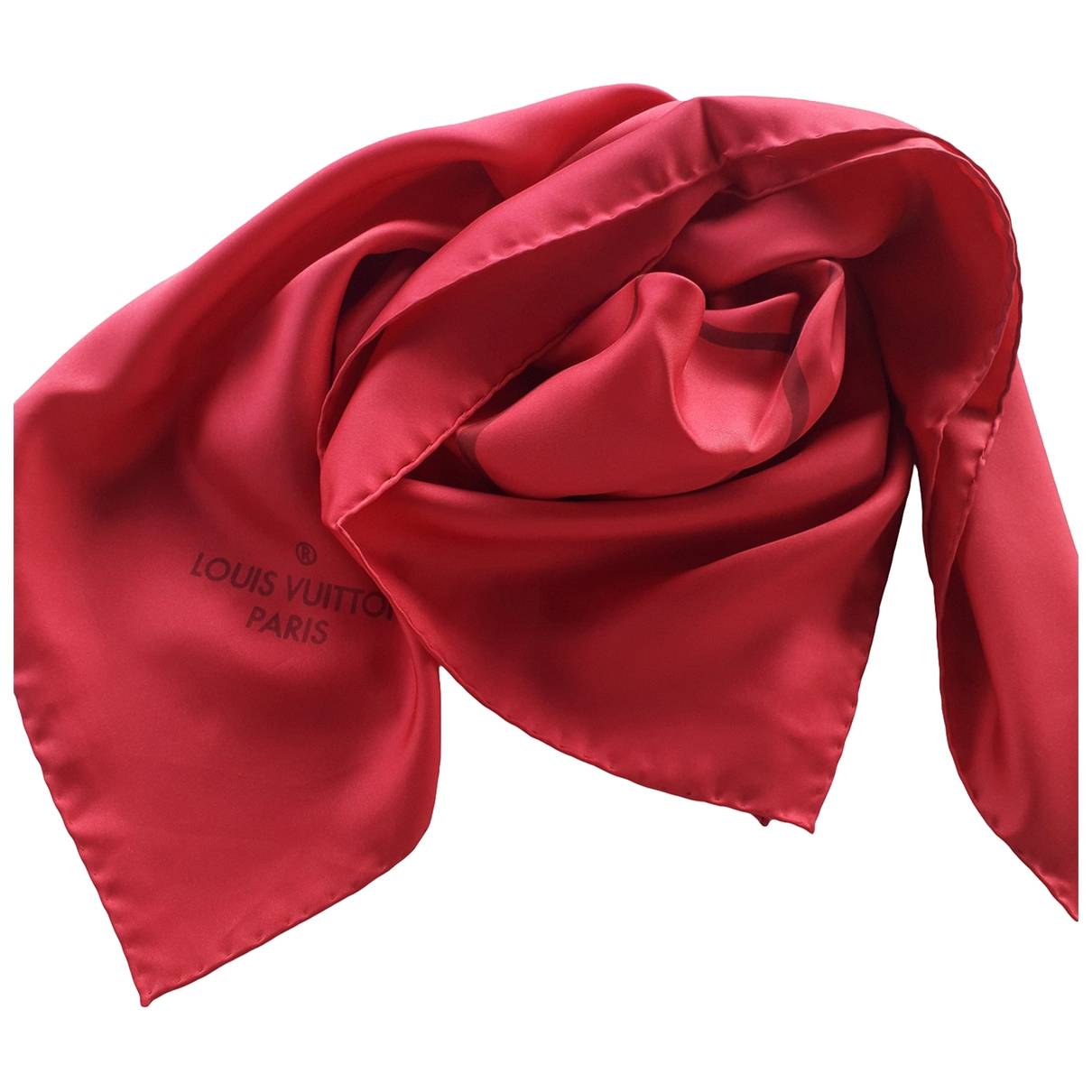 lv red scarf