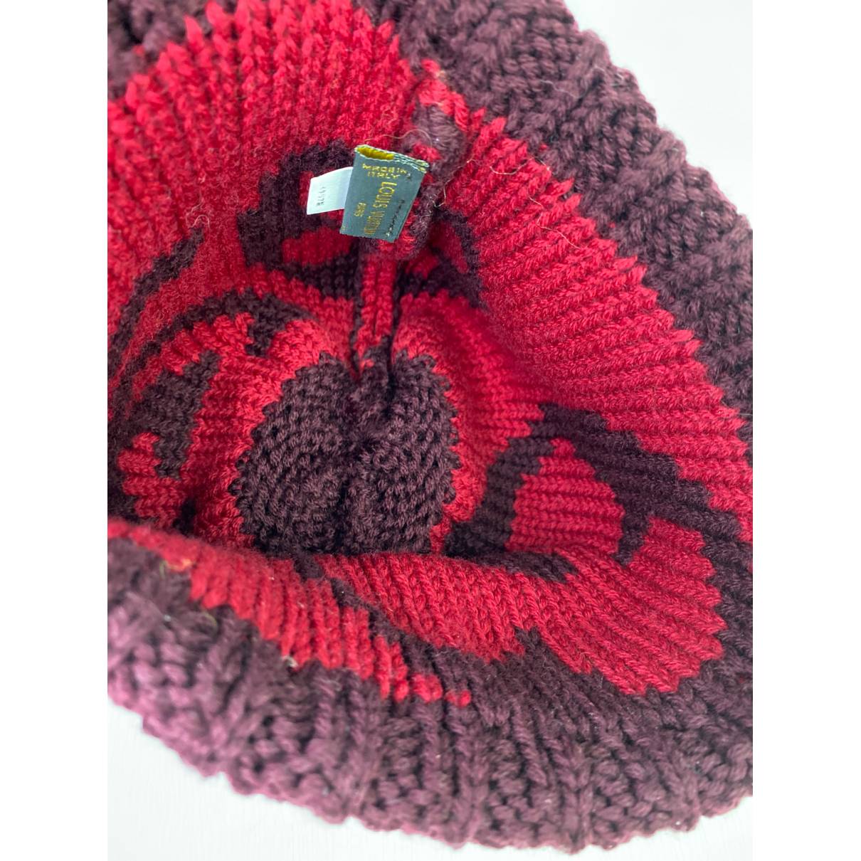 Louis Vuitton - Authenticated Hat - Wool Red Plain for Women, Good Condition